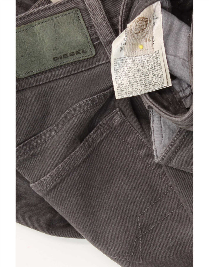 Diesel Jean Slim W36 L34 Homme Gris Coton