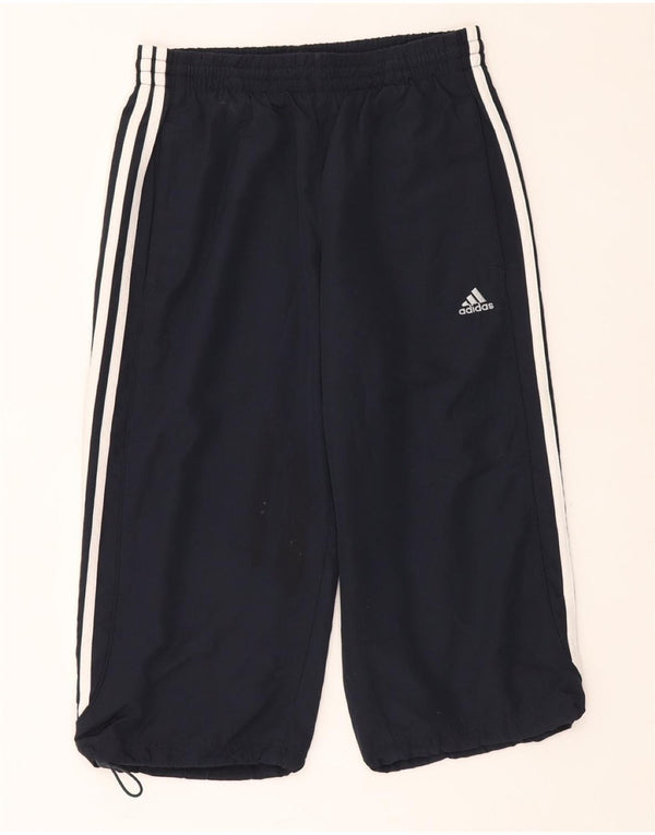 ADIDAS Pantalon de survêtement Climalite Capri pour femme UK 6 XS Bleu marine