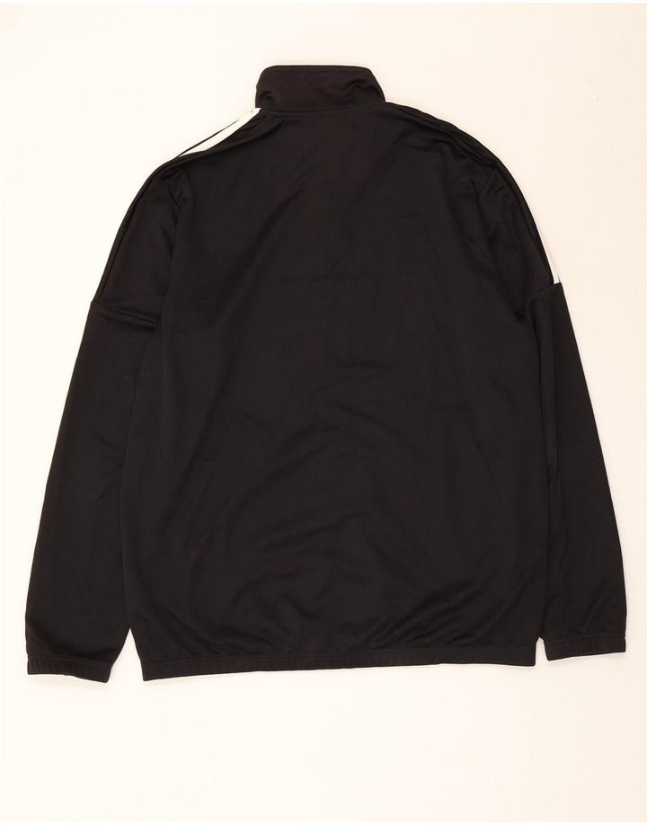 Adidas Veste de survêtement pour homme XL Noir Polyester