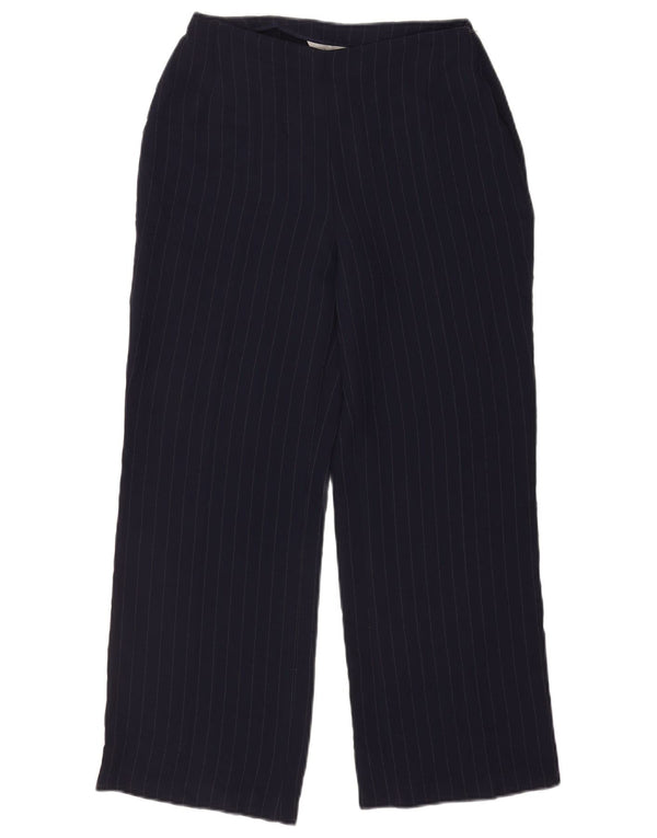 Marks & Spencer Pantalon court pour femme UK 10 Small W26 L26 Bleu marine