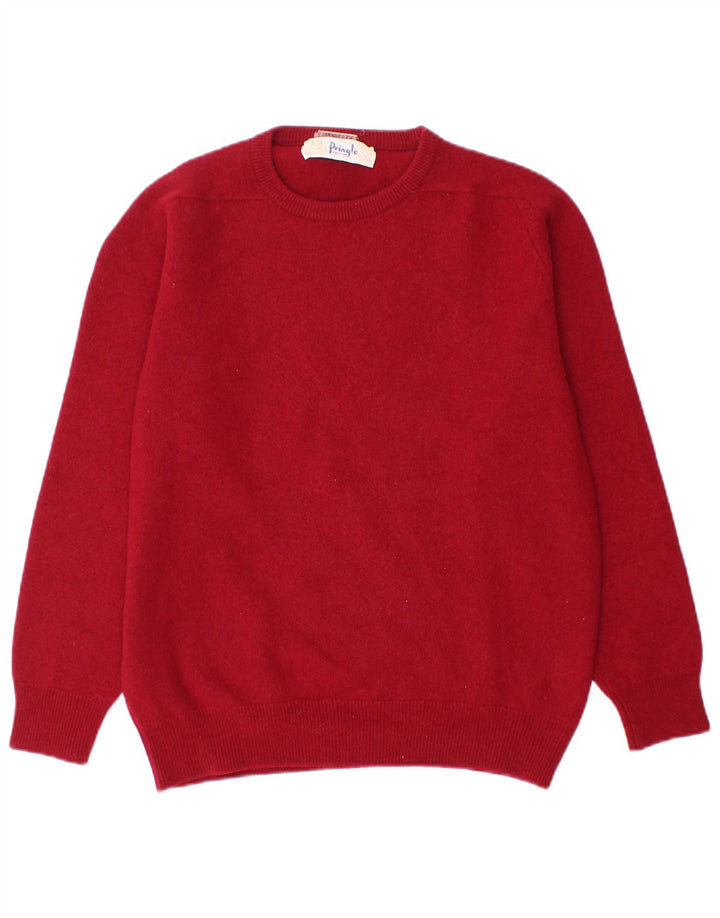 Pringle Pull à col rond pour homme IT 44 XS Rouge