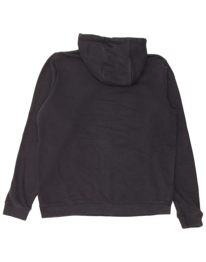 Nike Pull à capuche graphique en coton noir moyen pour homme