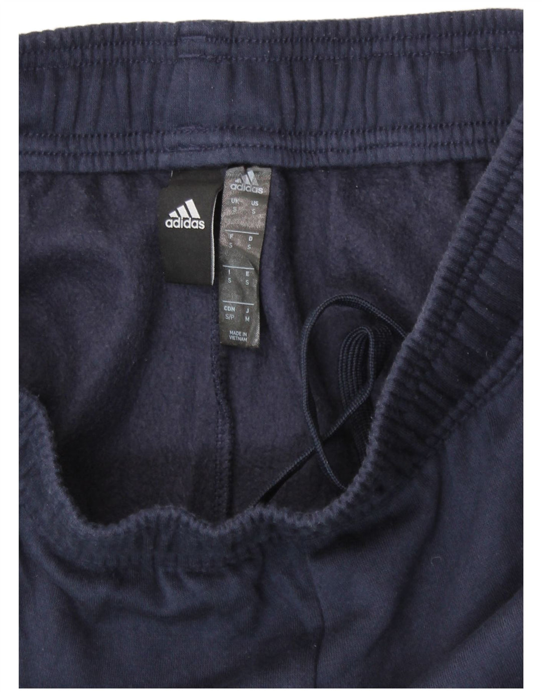 ADIDAS Pantalon de survêtement pour homme en coton color block Bleu marine Taille S