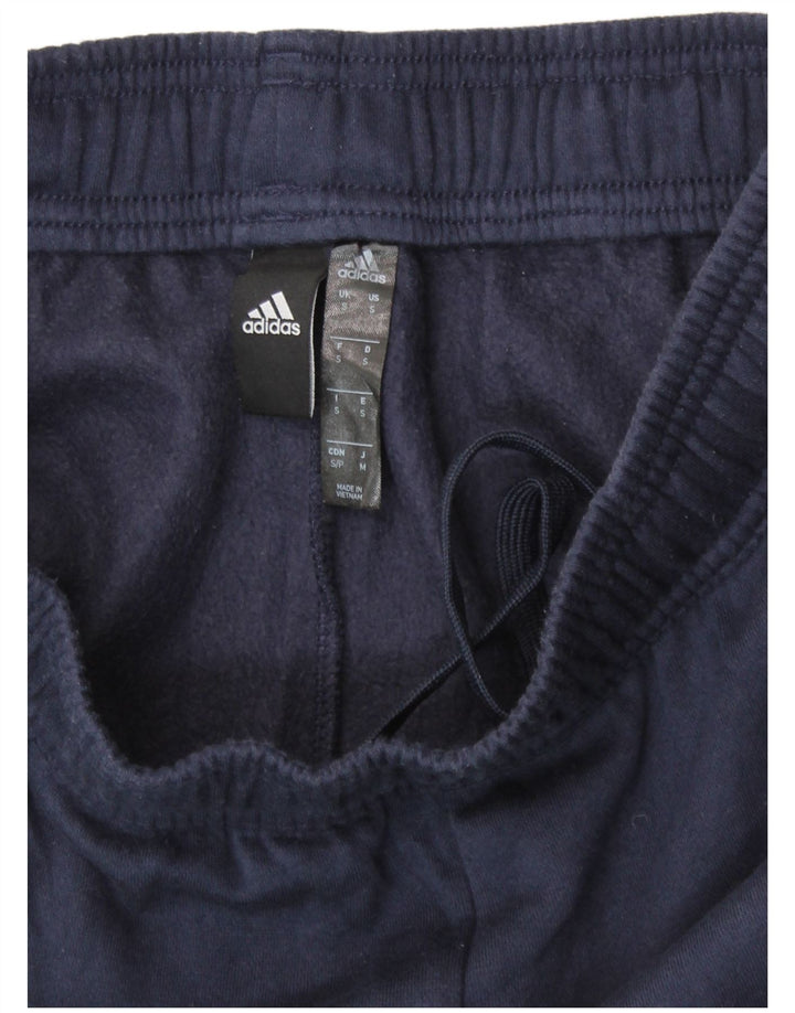 ADIDAS Pantalon de survêtement pour homme en coton color block Bleu marine Taille S