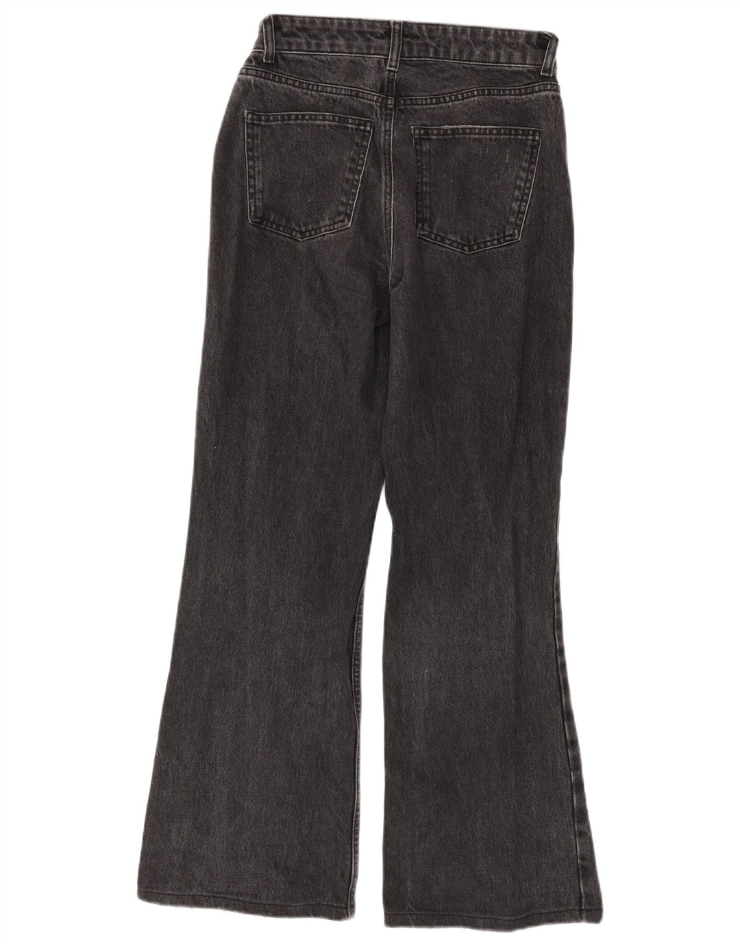 Topshop Jean évasé Femme W26 L30 Gris Coton