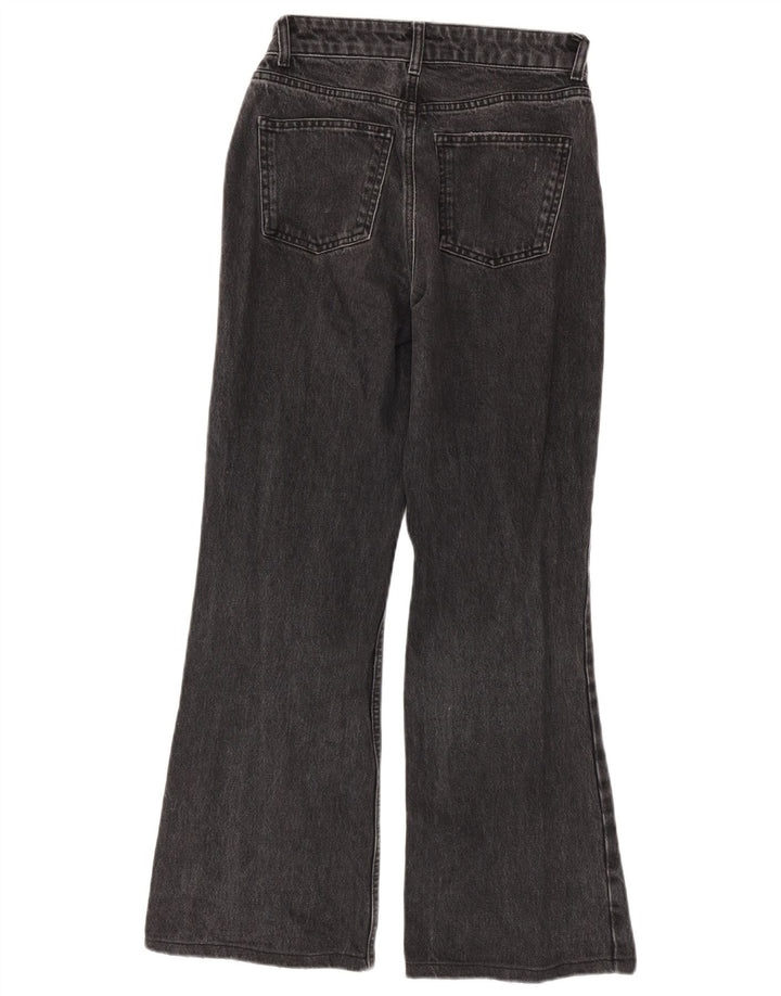 Topshop Jean évasé Femme W26 L30 Gris Coton