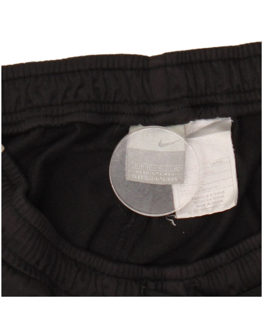 Pantalon de survêtement Nike pour homme en polyester color block noir moyen