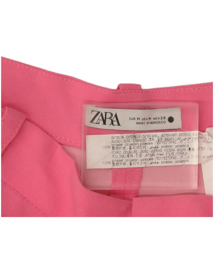 Zara Short décontracté pour femme Medium W28 Rose Polyester