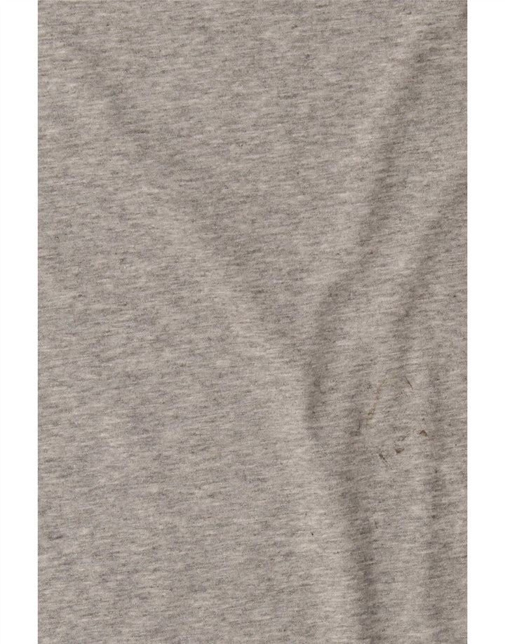 Nike Hommes Dri Fit T-Shirt Haut Petit Gris Coton