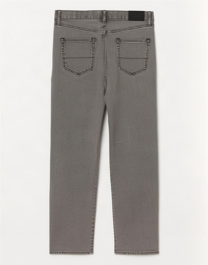 Marks & Spencer Jean droit régulier pour homme W36 L29 gris coton