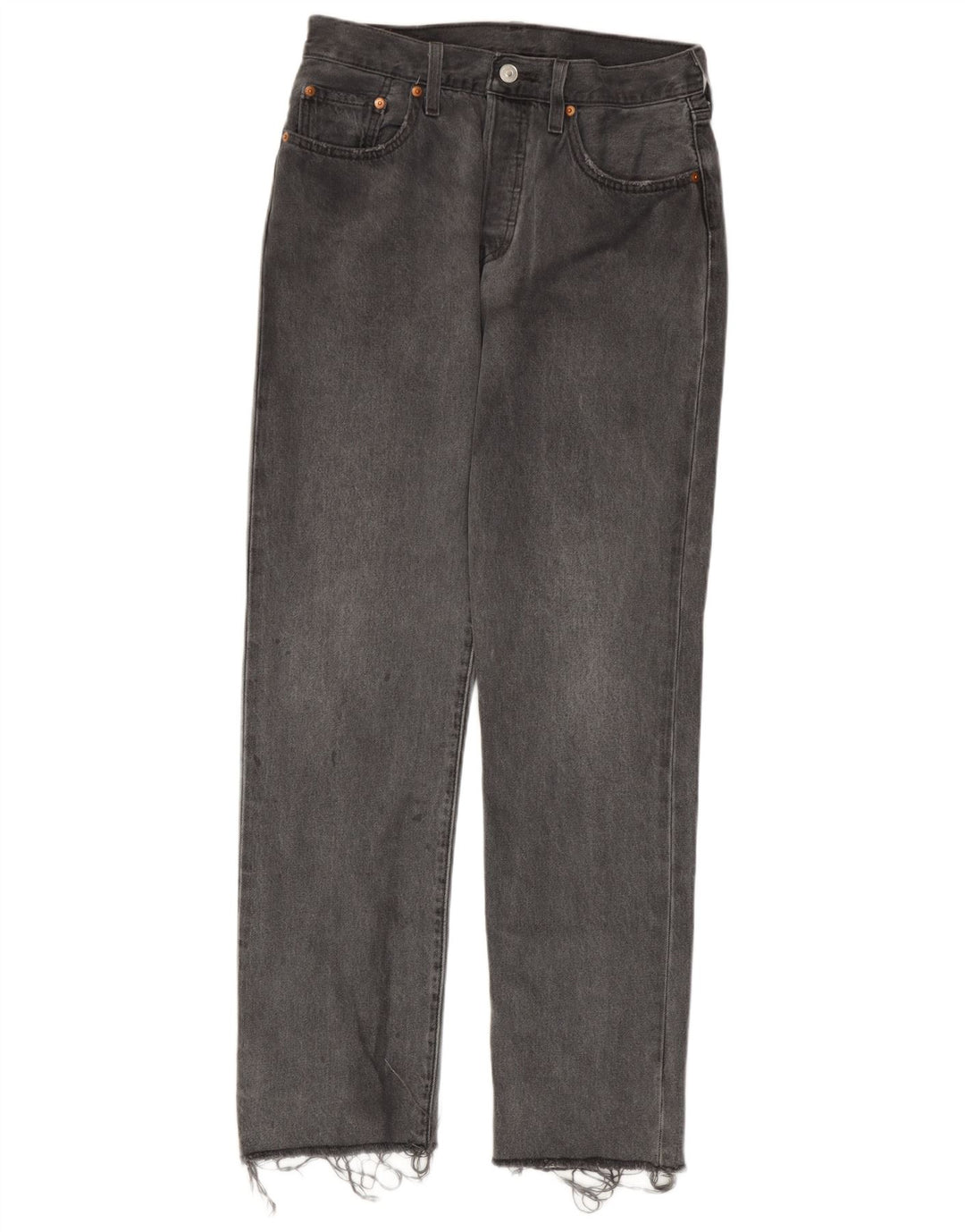 Levi's Jean Droit 501 Homme Gris W27 L30 Coton