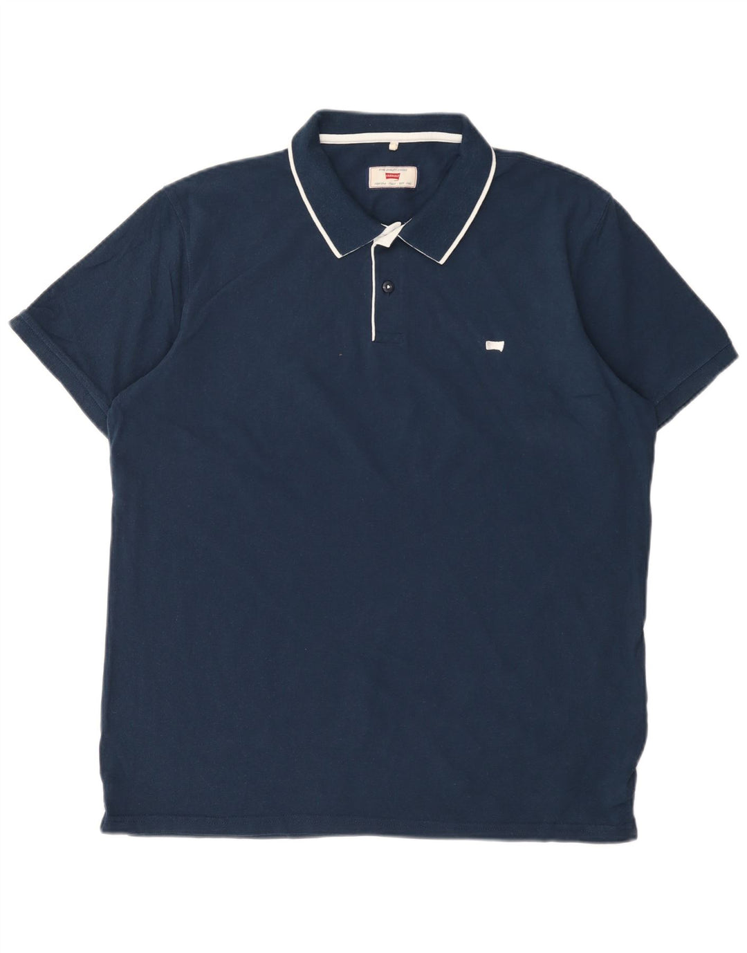 Carrera Polo Homme 2XL Bleu Marine Coton