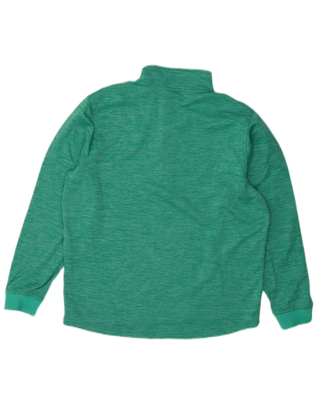 Under Armour Sweat-shirt à col zippé pour homme, grand turquoise moucheté