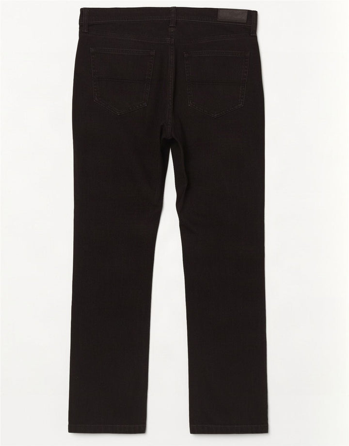 Marks & Spencer Jean droit régulier pour homme W36 L31 en coton noir