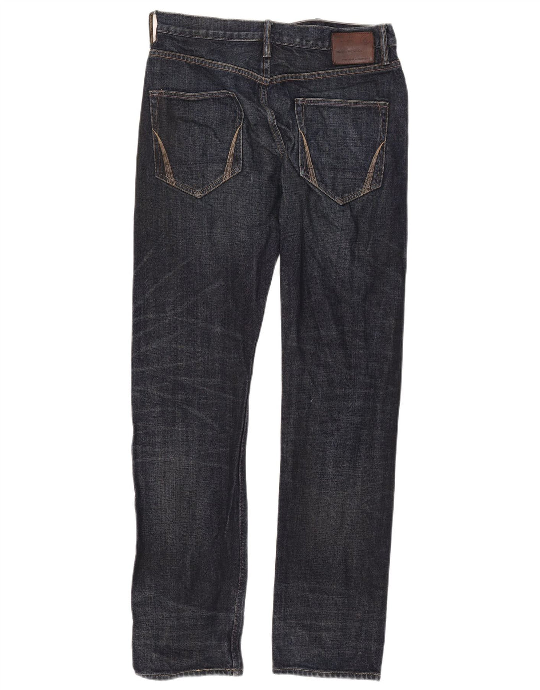 All Saints Jean Slim Homme W32 L33 Bleu Marine Coton