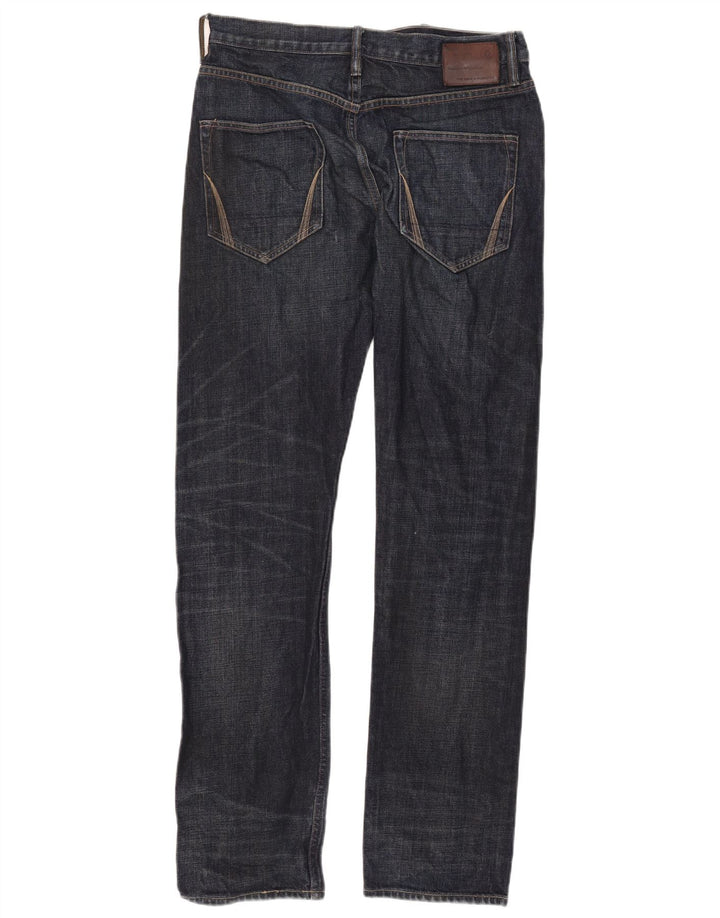 All Saints Jean Slim Homme W32 L33 Bleu Marine Coton