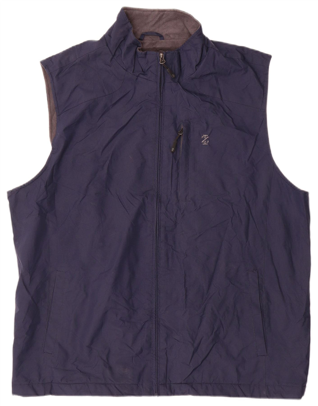 IZOD Gilet Utilitaire Homme UK 42 XL Bleu Marine Polyester