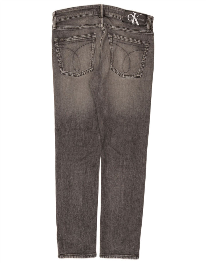 Calvin Klein Jean Larston Slim W32 L30 Homme Gris Coton