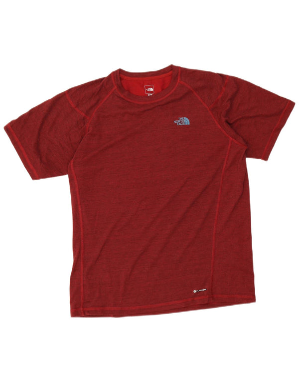 The North Face T-shirt pour homme en polyester moucheté rouge moyen