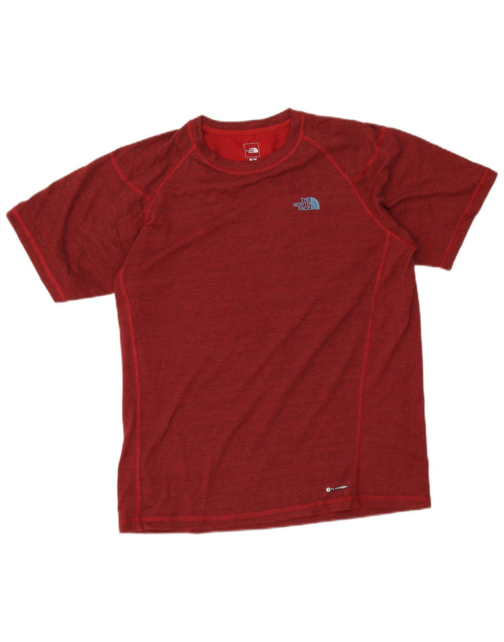 The North Face T-shirt pour homme en polyester moucheté rouge moyen
