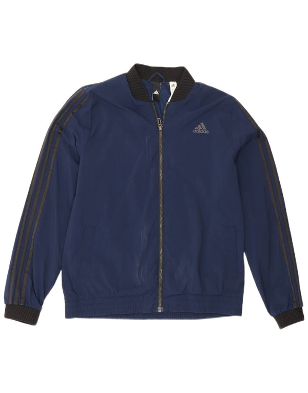 Adidas Veste de survêtement pour femme UK 16/18 Large Bleu marine Sports
