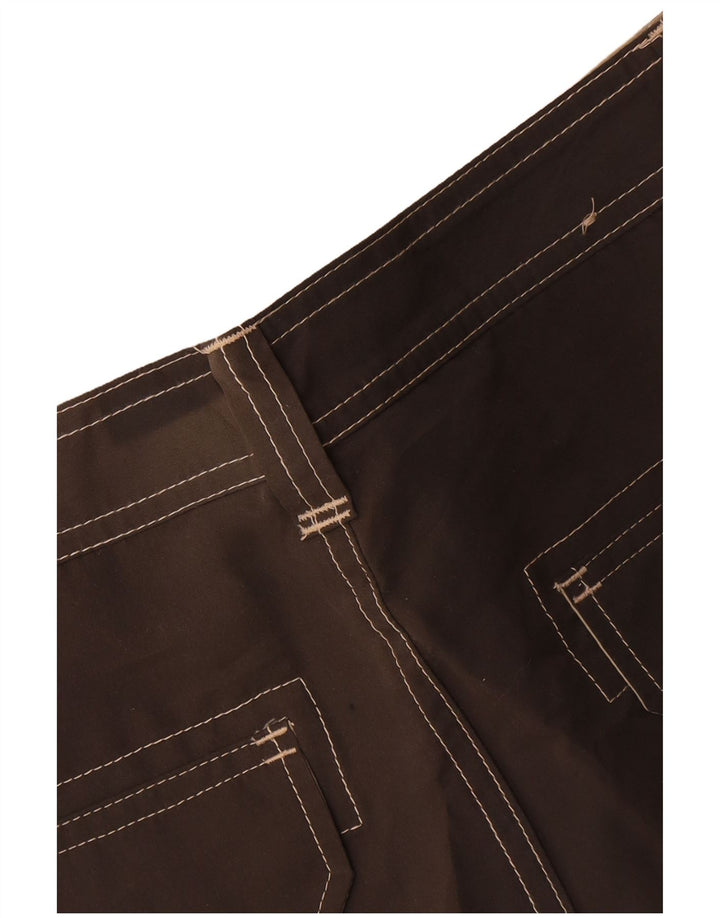 Short Cargo Vintage Homme Moyen W30 Noir Polyester