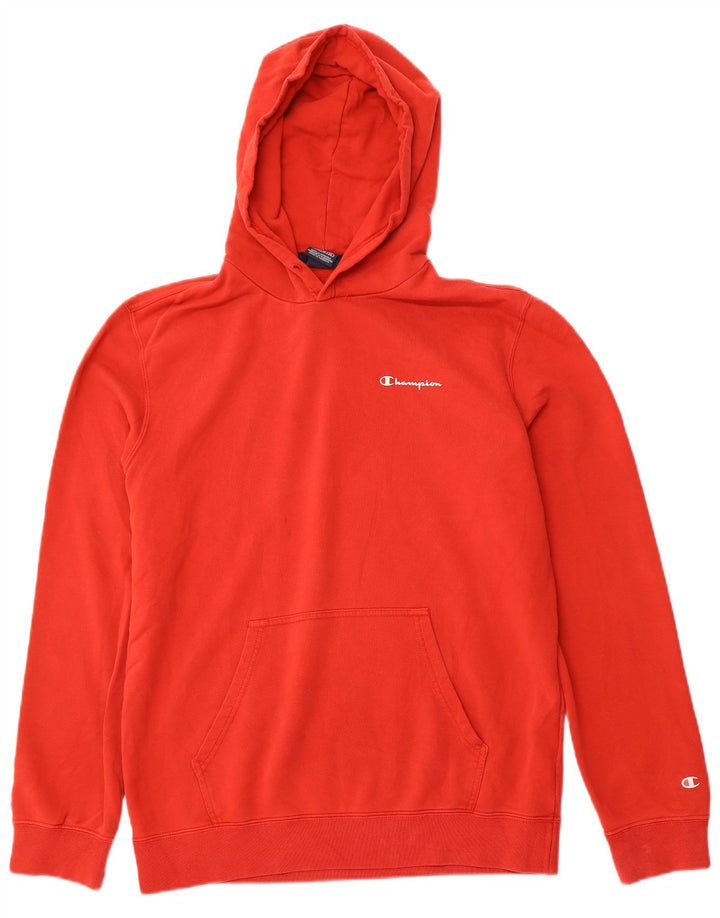 CHAMPION Pull à capuche pour homme XL Rouge Coton