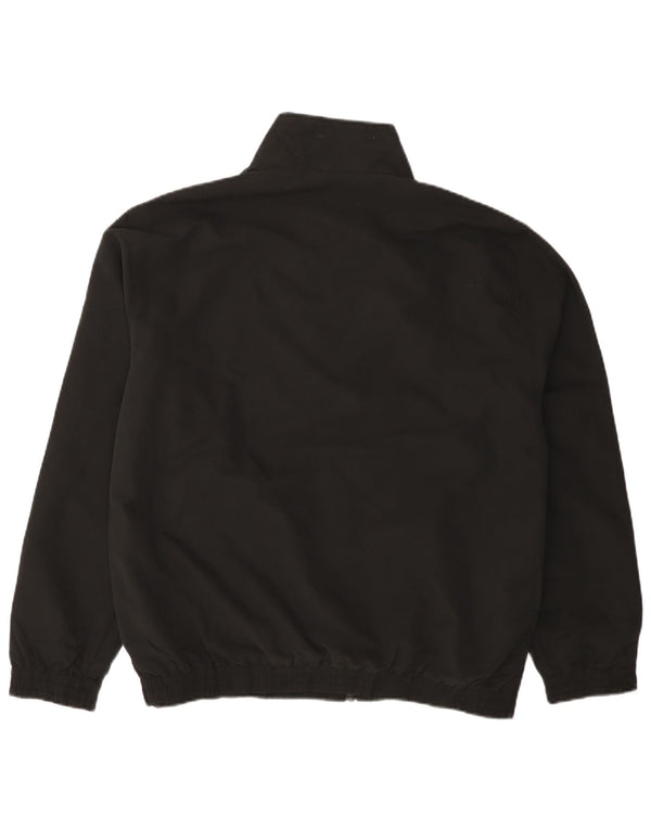 Atlas For Men Veste coupe-vent pour homme UK 40 Large Noir Colourblock Sports