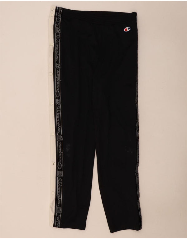 Champion Pantalon de Survêtement Graphique Homme Noir Medium Colourblock