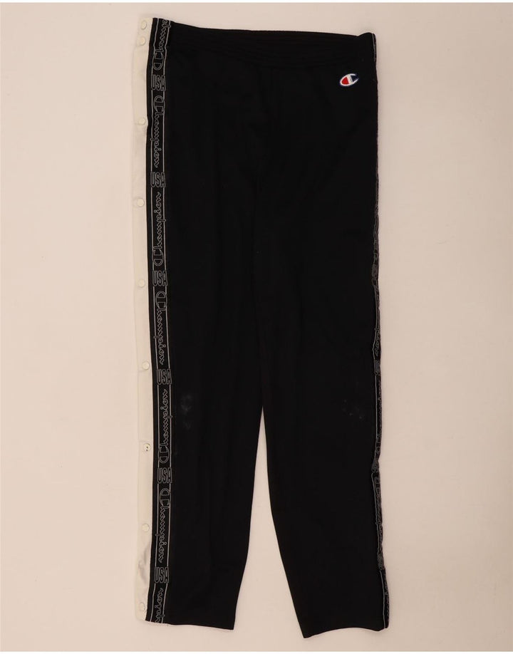 Champion Pantalon de Survêtement Graphique Homme Noir Medium Colourblock