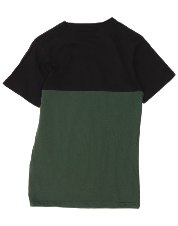 Vans T-shirt coupe classique pour homme XS en coton color block noir