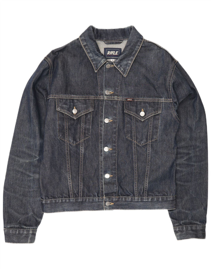 Rifle Veste en jean pour homme UK 38 Coton bleu marine moyen