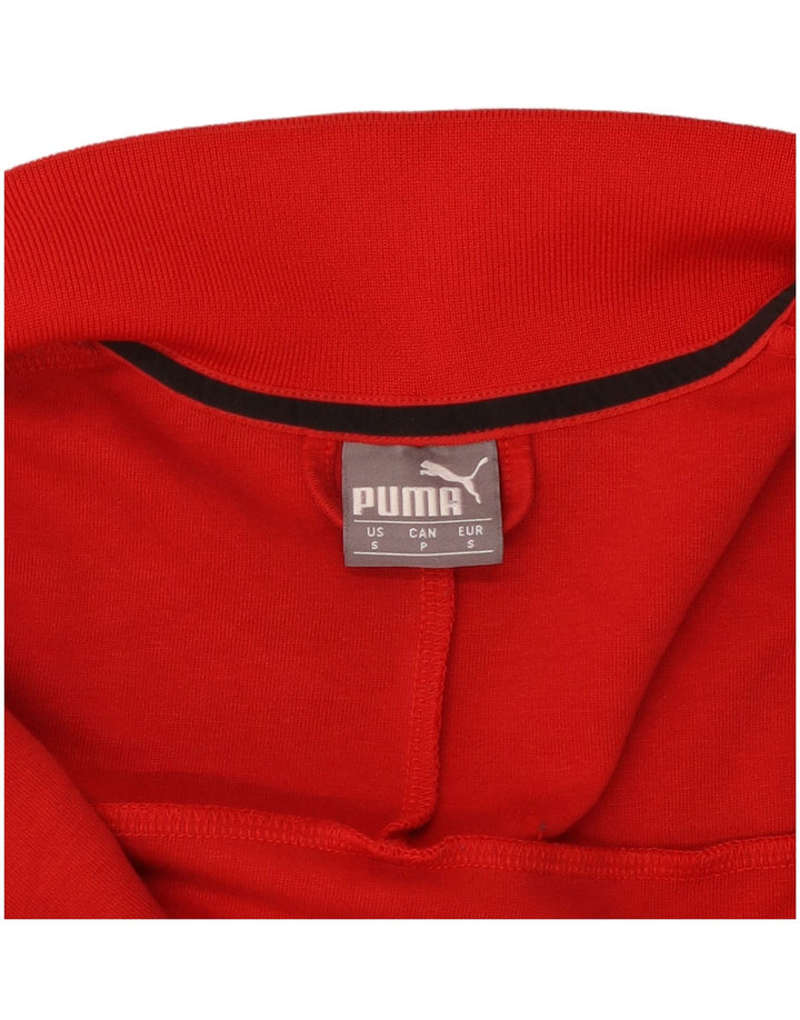 PUMA Veste de survêtement Ferrari pour femme UK 10 Small Rouge Colourblock