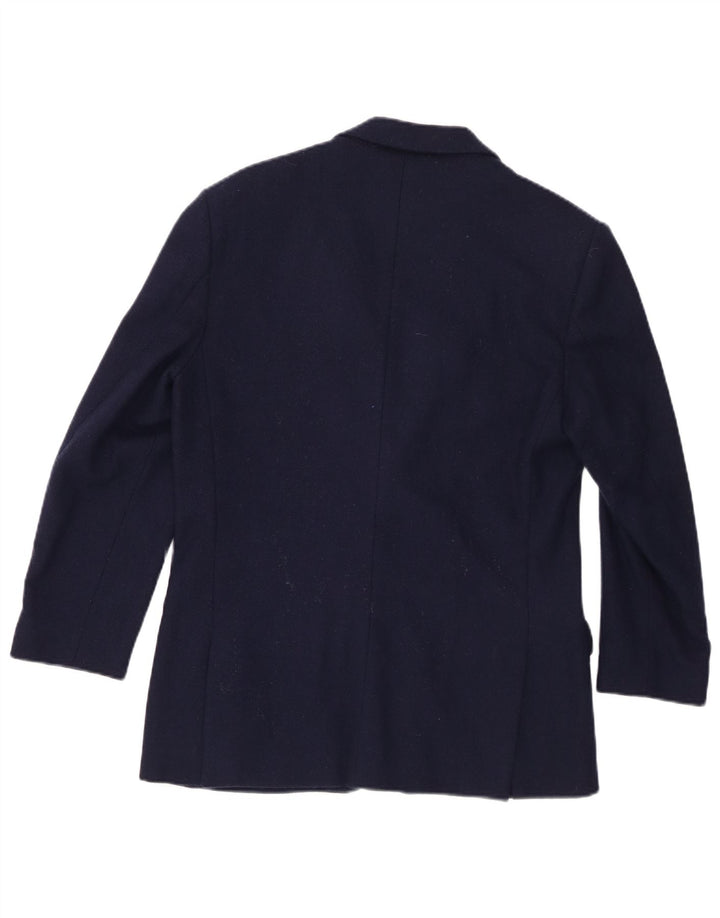 Brooksfield Veste blazer à manches 3/4 et 2 boutons pour homme IT 44 XS Bleu marine en laine