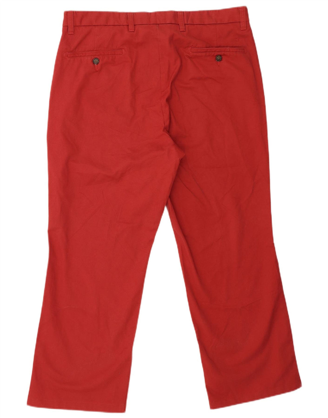 Dockers Pantalon Court Homme W36 L26 Rouge Coton