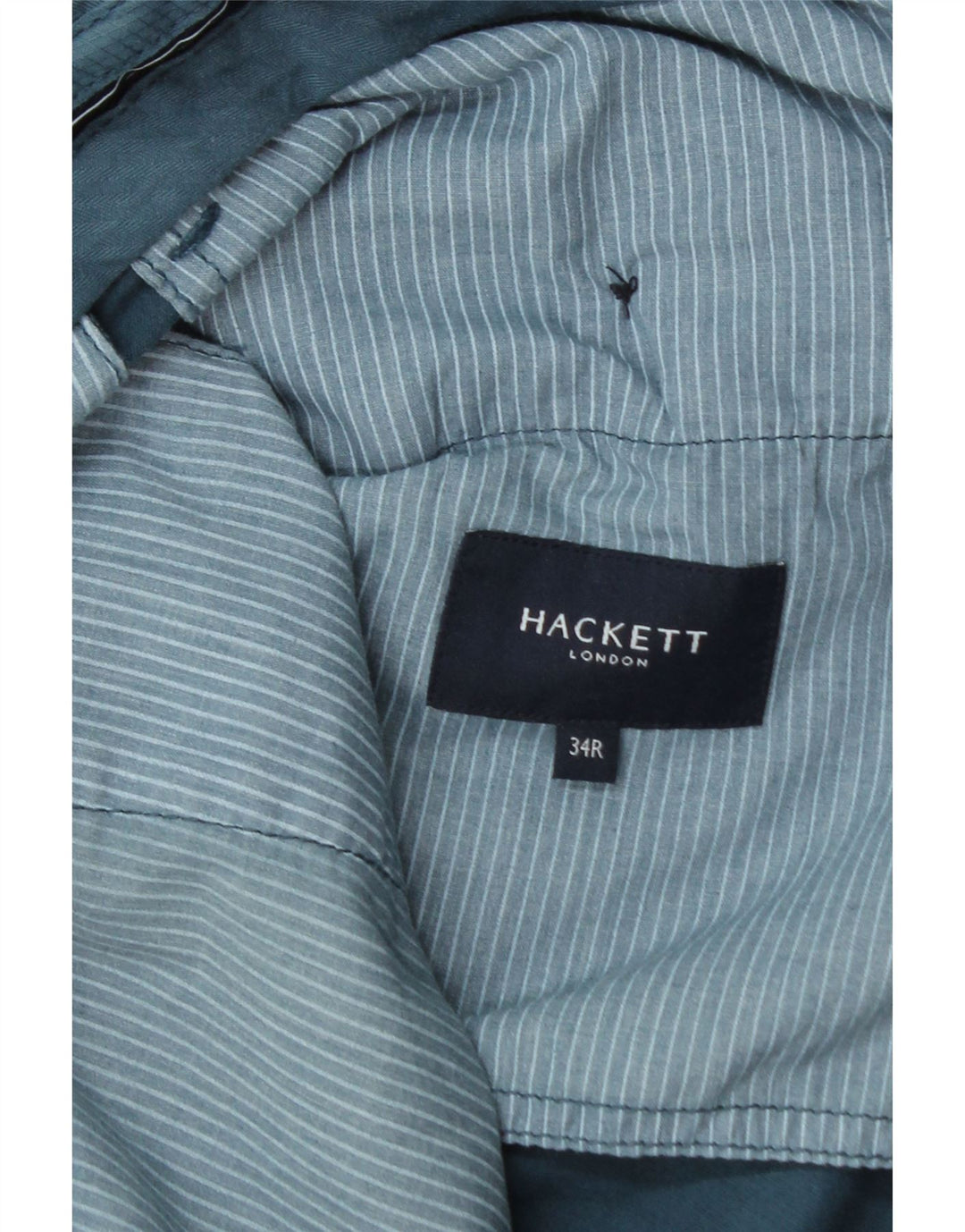 HACKETT Pantalon de Costume Droit Homme W34 L31 Bleu