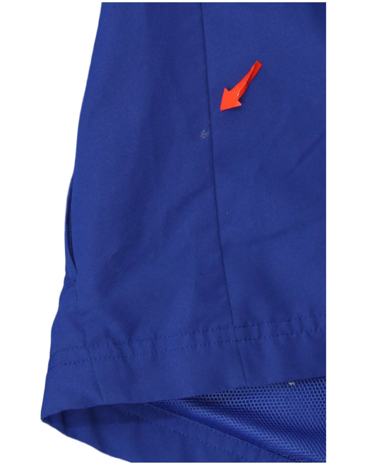 Adidas Veste de survêtement pour homme 2XL Bleu Colorblock Polyester