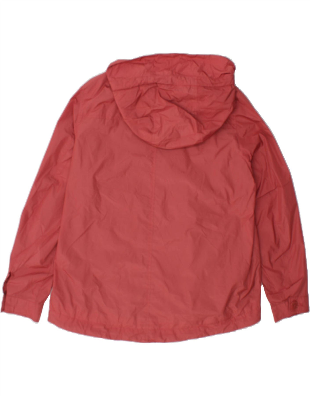 MASSIMO DUTTI Womens Hooded Windbreaker Jacket UK 16 Large Pink Polyester Vintage Massimo Dutti and Second-Hand Massimo Dutti from Messina Hembry 