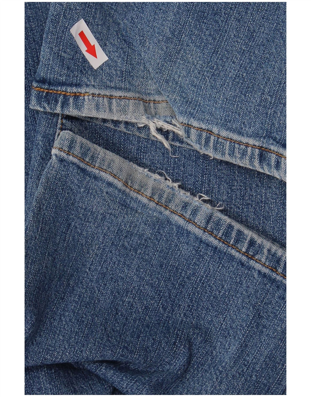 LEVI'S Jean fuselé 550 coupe décontractée pour femme US 12 Large W30 L31 Bleu