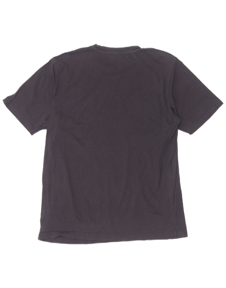 Diesel Homme T-Shirt Top Large Bleu Marine Coton