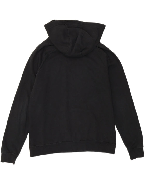 NIKE Pull à capuche pour femme UK 14 Medium Noir