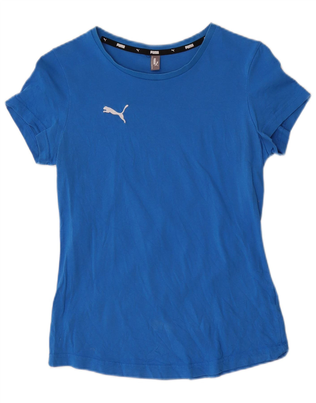 Puma T-shirt pour femme UK 8 Small Bleu