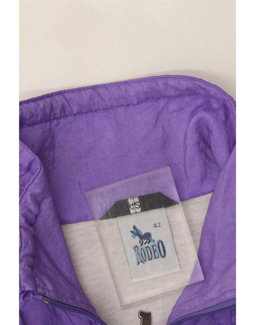 Rodeo Veste de pluie surdimensionnée pour femme EU 42 Large Violet Nylon