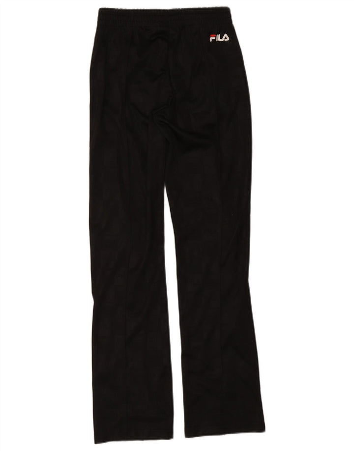 Fila Pantalon de Survêtement Graphique Homme XS Noir Polyester