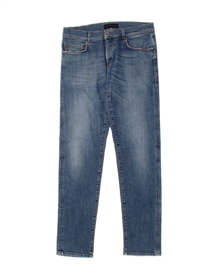 TRUSSARDI Womens Slim Jeans W32 L33  Blue Vintage Trussardi and Second-Hand Trussardi from Messina Hembry 