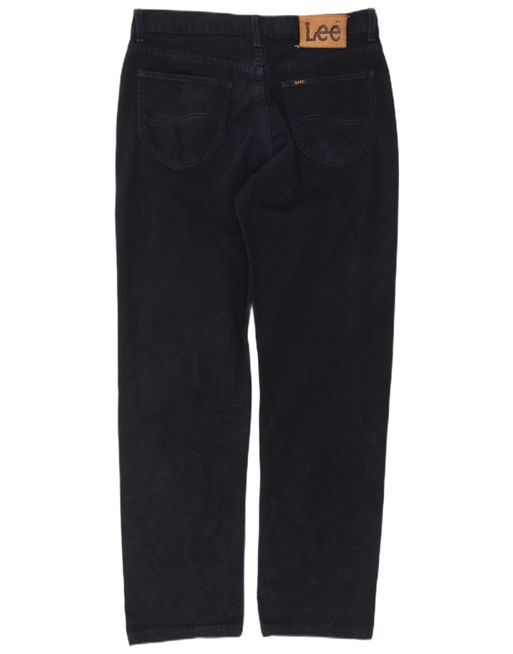 Lee Jean droit homme W34 L31 bleu marine coton