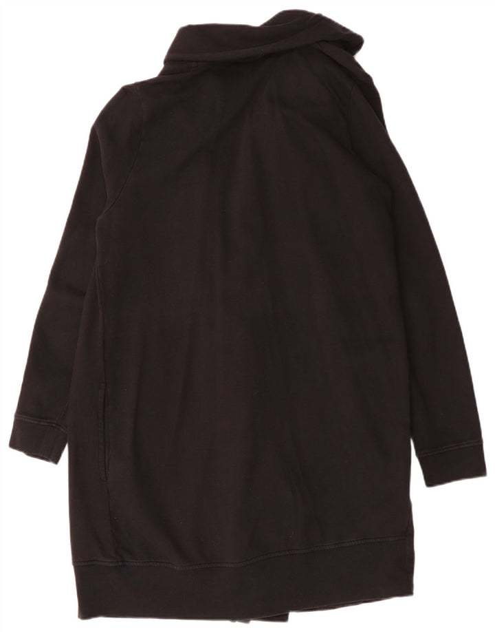 ALL SAINTS Pull cardigan long surdimensionné pour femme UK 14 Noir moyen