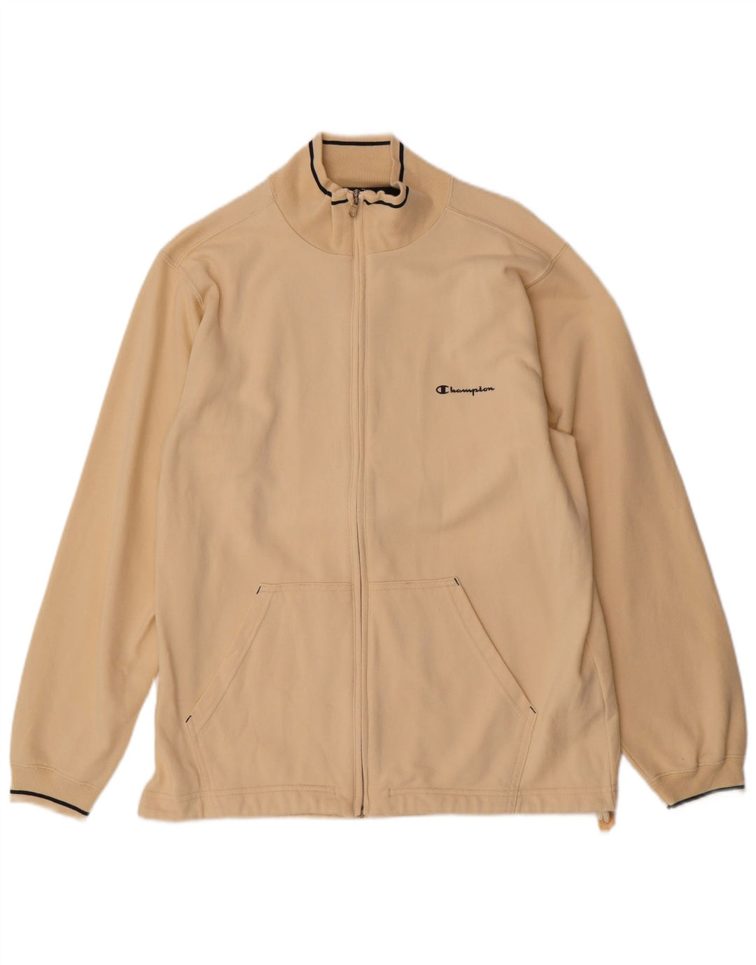 CHAMPION Veste de Survêtement Homme Large Beige