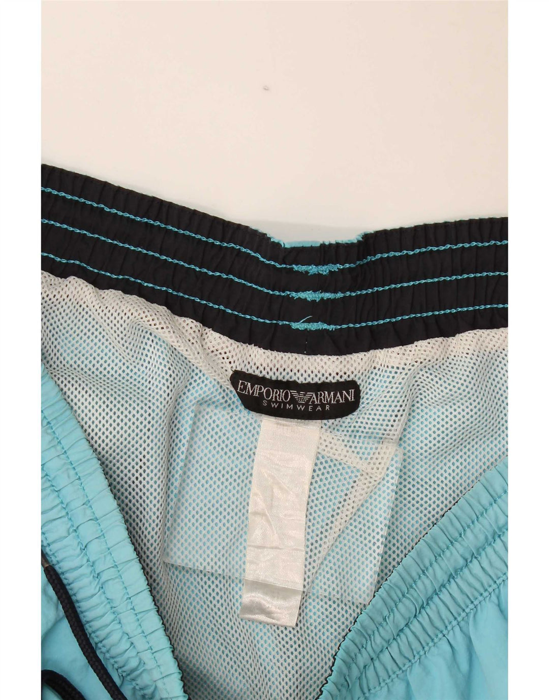 Emporio Armani Short De Bain Homme Bleu Moyen