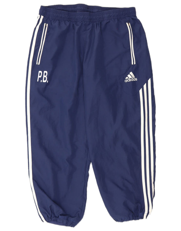 Adidas Pantalon de survêtement court pour homme IT 46/48 XL Bleu marine